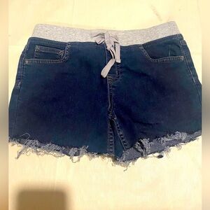 Justice brand girls size 14 dark denim jeans with stretch waist